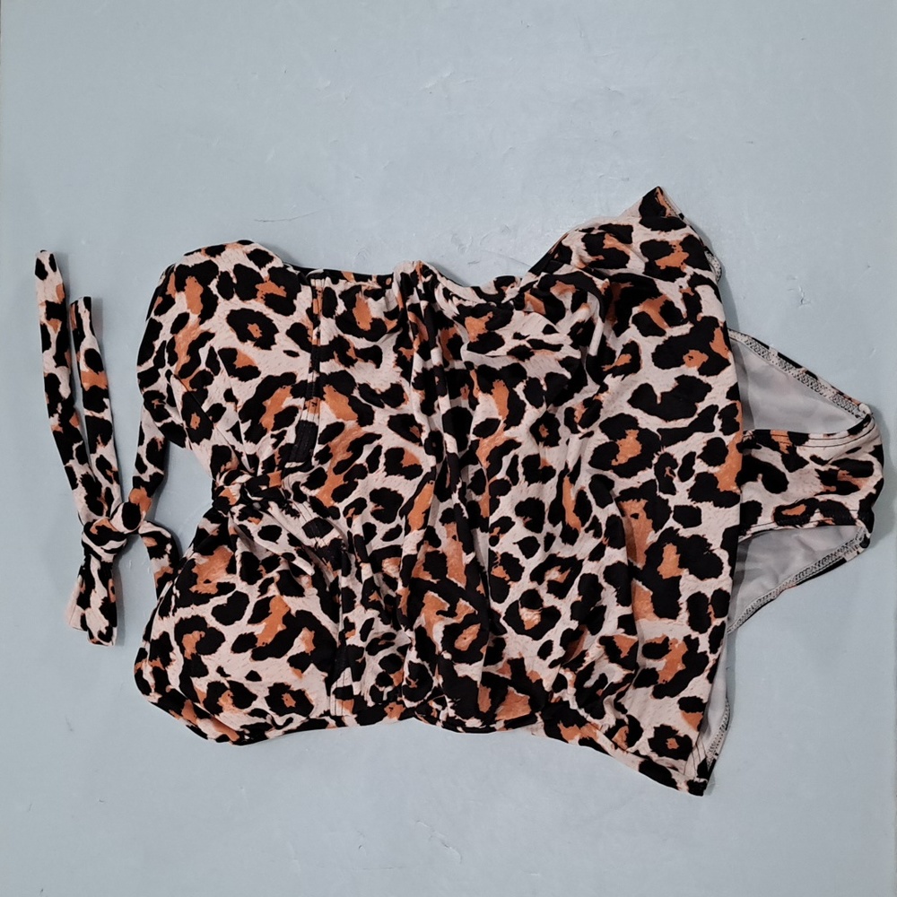 Tempt Me one-piece animal print swimsuit.  NWT.  Size small.